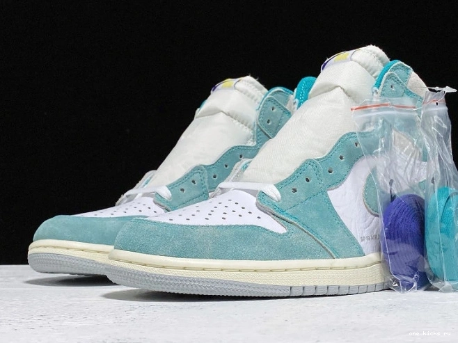 Chep Onekick Green Jordan OG 1 555088-311 Retro High Air Turbo 0822
